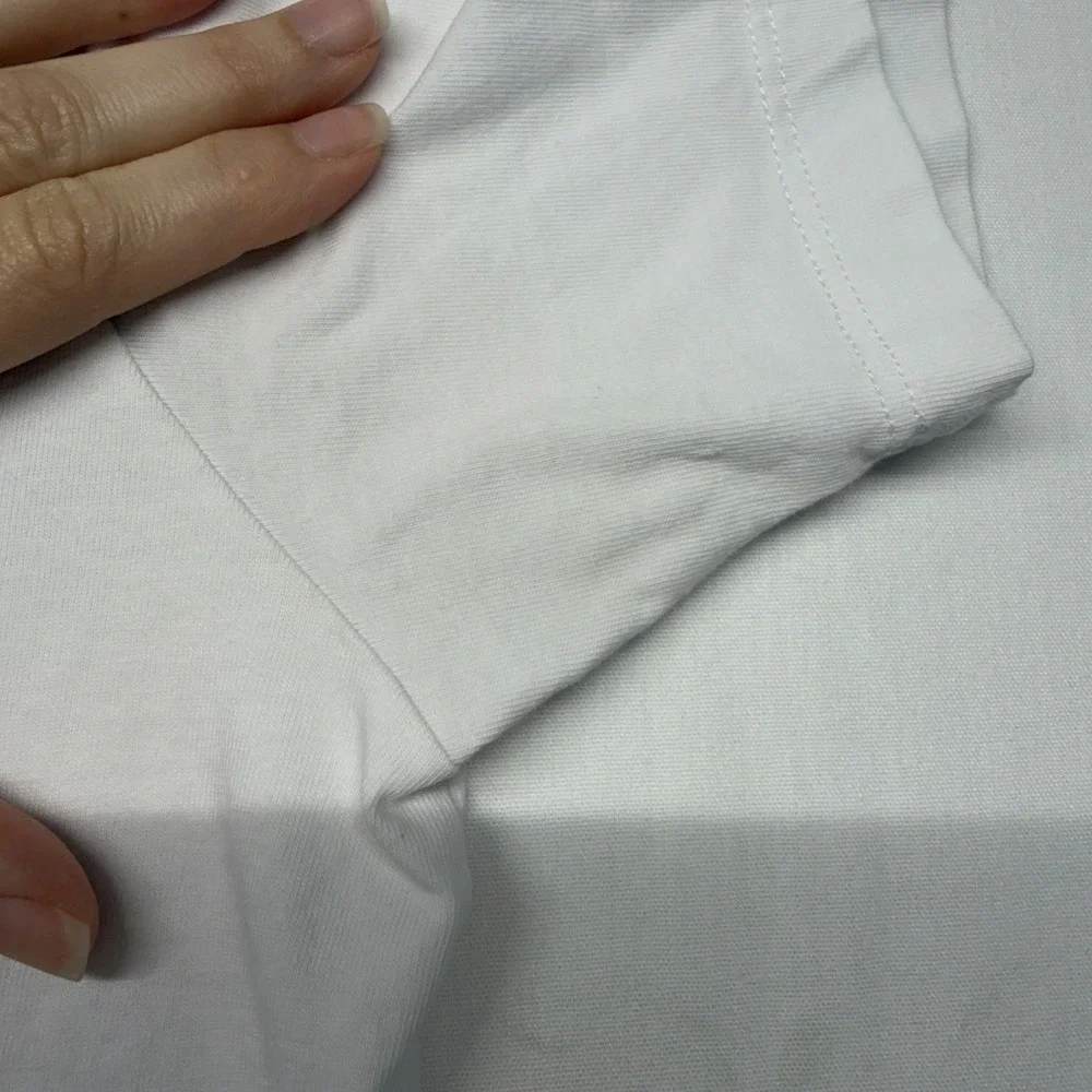 Marithe Francois Girbaud MFG Logo T Shirt White‎ Blue Size M